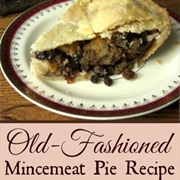 Old-Time Minced Meat Pie
