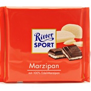 Ritter Sport Marzipan Dark Chocolate