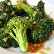 Broccoli With Ginger Garlic Sauce
