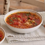Clam Chowder in Manhattan
