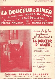 La Douceur D'Aimer (1930)