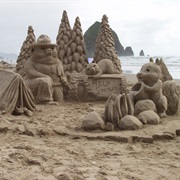 Cannon Beach Sand Castle Contest