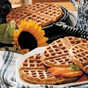 Oatmeal Nut Waffles