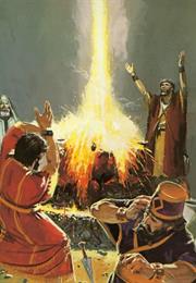 Elijah the Prophet at Mt Carmel