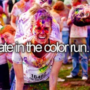 Participate in a Color Run