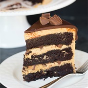 Peanut Butter Cup Overload Cake