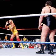 Hulk Hogan vs. Andre the Giant – WWE Championship Match: Wrestlemania III