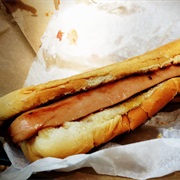 Hot Dog From Walter's Hot Dog Stand