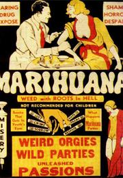 Marijuanna Weed With Roots in Hell