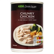 Chunky Chicken in White Sauce