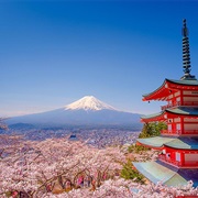 Mount Fuji From Yokohama
