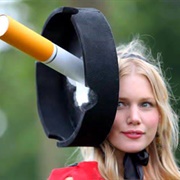 Cigarette and Ashtray Hat