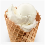Vanilla Waffle Cone