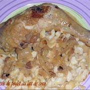 Fricassee De Poulet Au Coco