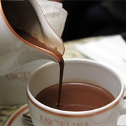 Have Hot Chocolate at Angelina.