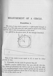 Measurement of a Circle (Archimedes)