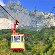 Ai Petri Mountain and Cable Car, Crimea