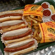 Hot Dog From Nathan's Famous