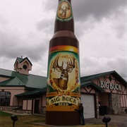 World&#39;s Largest Beer Bottle, Gaylord, Michigan