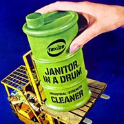 Janitor in a  Drum