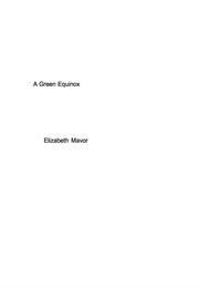 Elizabeth Mavor - A Green Equinox