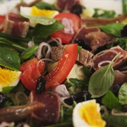 Salade Nicoise Met Verse Tonijn
