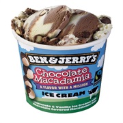 Ben & Jerry's Chocolate Macademia