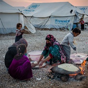 Live in a Refugee Camp