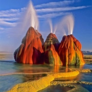 Fly Geyser, Nevada