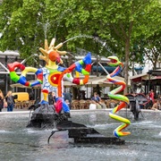 Stravinsky Fountain