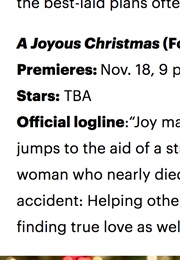 A Joyous Christmas (2017)
