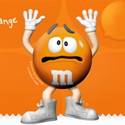 Orange M&M