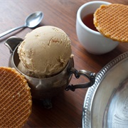 Stroopwaffle Ice Cream