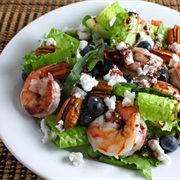 Shrimp and Blueberry Salad