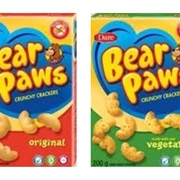 Dare Bear Paws Crackers (Canada)