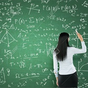 Chalk Writing on Chalkboard