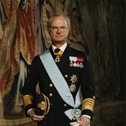 King Carl XVI Gustaf, Sweden