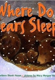 Where Do Bears Sleep? (Barbara Shook Hazen)