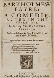 Bartholomew Fair (Ben Jonson)