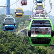 Cable Car Ride to Sentosa Island
