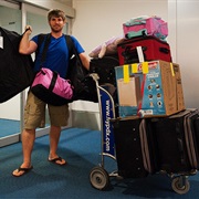 Buy So Much You Need a New Suitcase