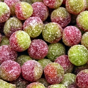 Sour Rhubarb Balls
