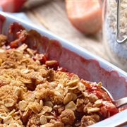 Strawberry Rhubarb Crisp