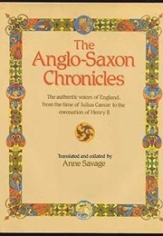 The Anglo-Saxon Chronicle (Savage)