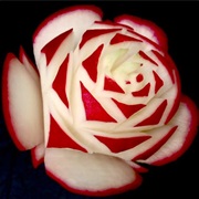 Carve a Radish Rose