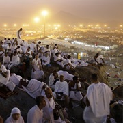 Sit on Mount Arafat