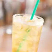 Shaken Iced Peach Green Tea