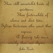 "Ode on a Grecian Urn" by John Keats