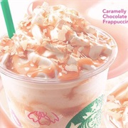 Caramelly Sakura Frappuccino