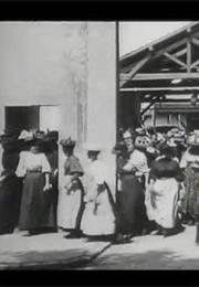 Employees Leaving the Lumiere Factory